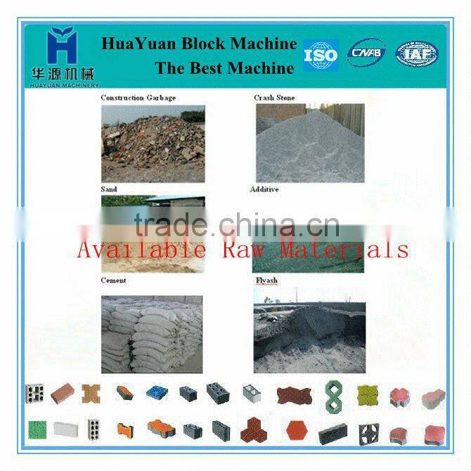 HYM150T crushed stone paving block making machine curb stone machine