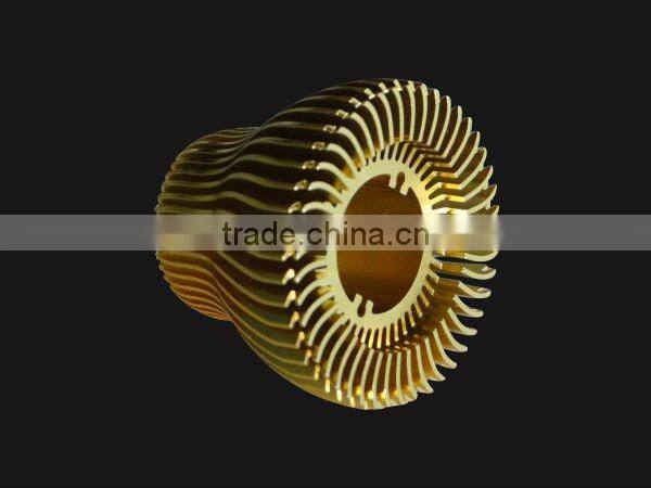 Aluminum Led Light Heat Sink Housing