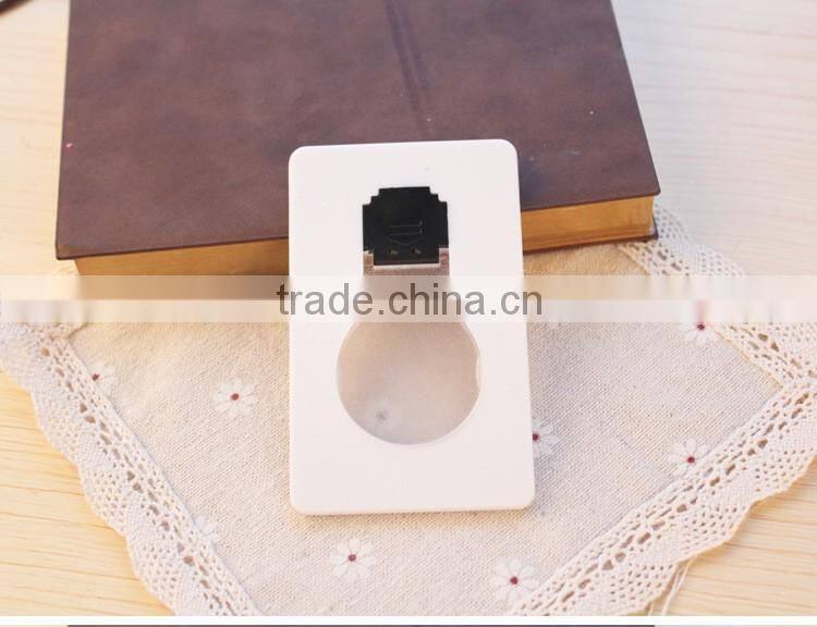 Portable Pocket Purse Wallet LED Card Light Lamp