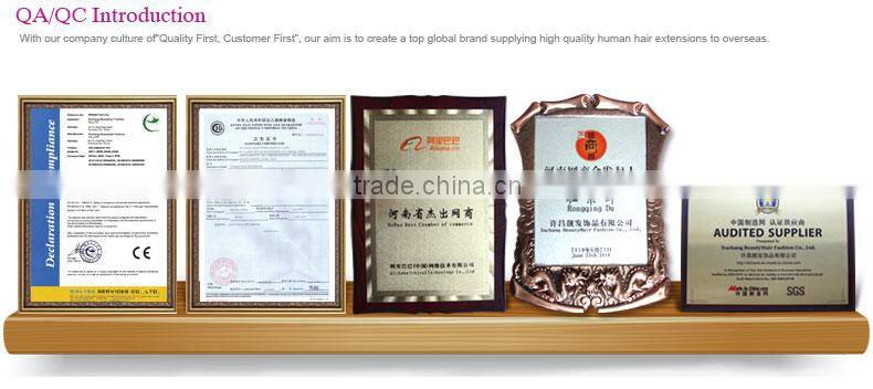 Popular in Europe Premium quality U or Nail tip human hair extension
