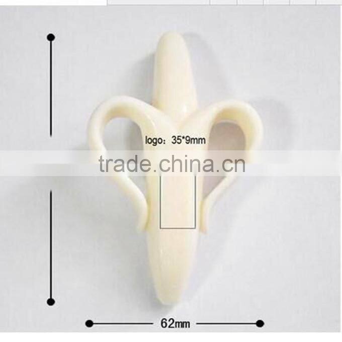 High Quality Silicone Baby Banana Bendable Training Toothbrush Infant Non-Toxic Teething