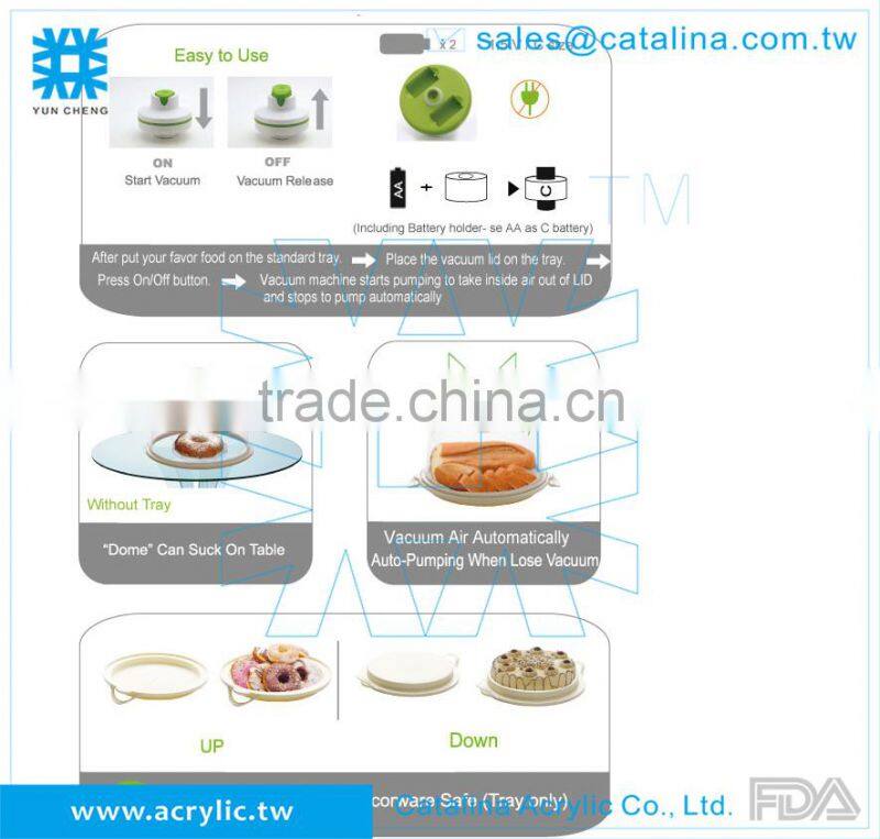 Auto Vacuum Smart Food Container