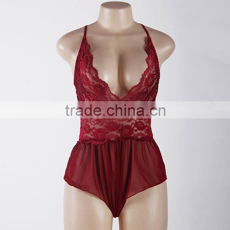 New design lastest fashion matrue fat women plus size sexy lingerie