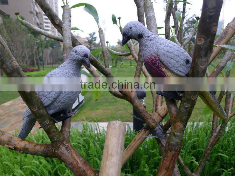 Fullbody Flocked Hunting Pigeon/ Dove Decoys For Outdoor Field Hunting