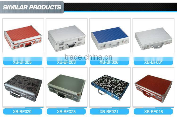 Executive briefcase for men,secret compartment briefcase,designer attache case