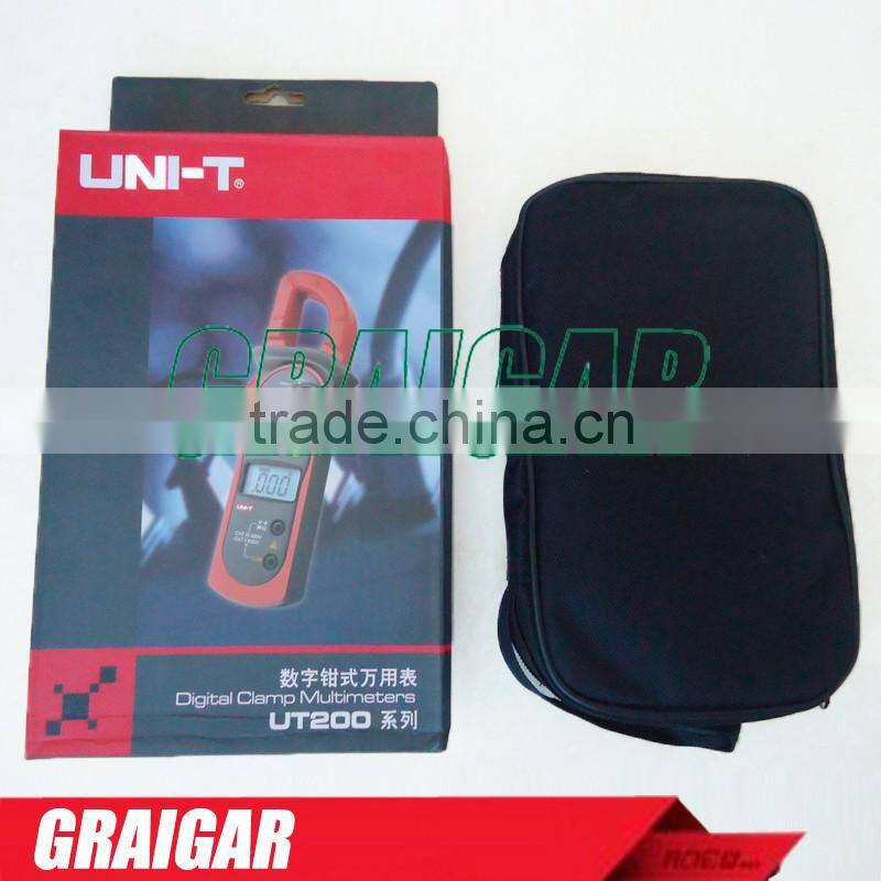 UNI-T UT202 Digital Clamp Multimeters Ohm DMM DC AC Voltmeter AC Ammeter