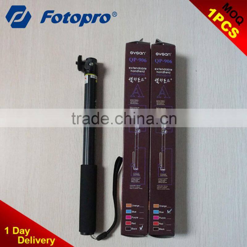 2016 Wholesale Promotion Mini Selfie Stick , Colorful Monopod Selfie Stick with CE RoHS