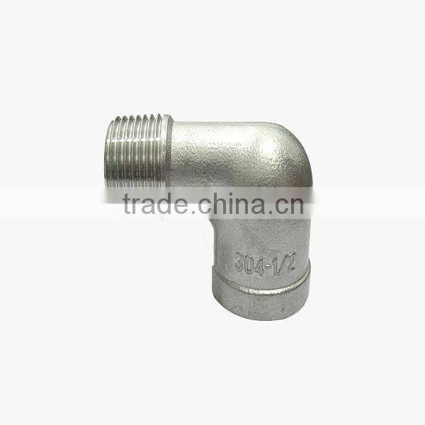 304 316 stainless steel 1/8-4inch elbow