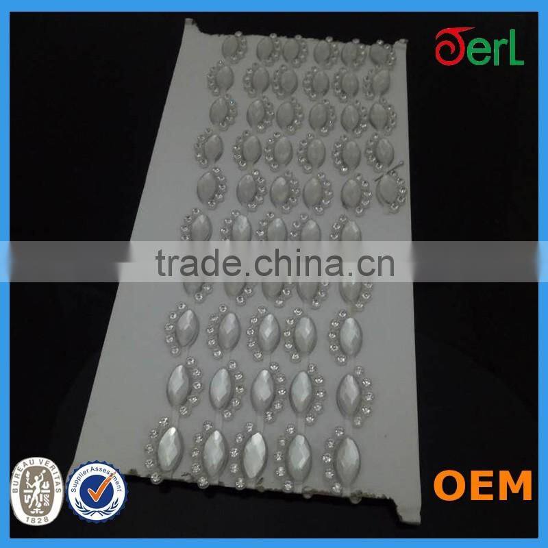 New Fashion Horse Eye Shape Diomand Rhinestone Trimming