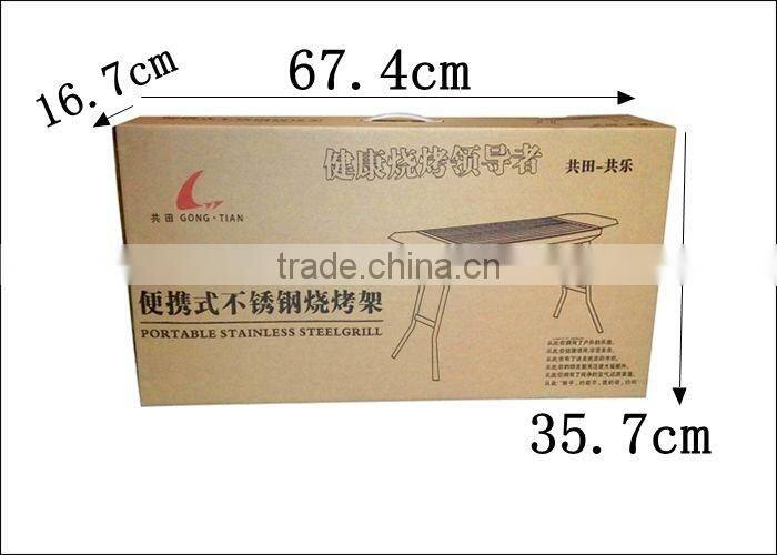 High quality folding charcoal bbq for outdoor barbecue