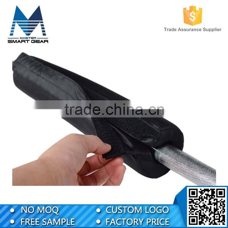 MSG black barbell pad supports