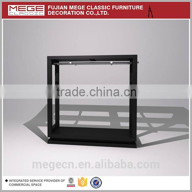 showroom gondola display racks for apparel