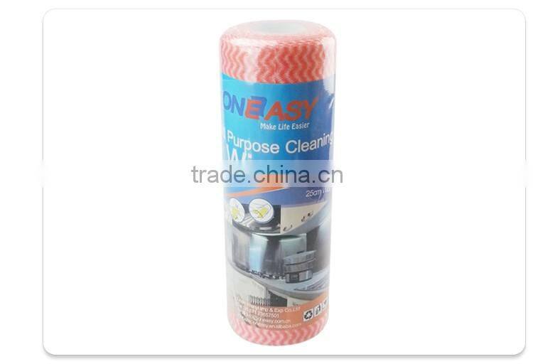 New product custom absorbent wood pulp & polyester promotional high quality non woven wipes offer