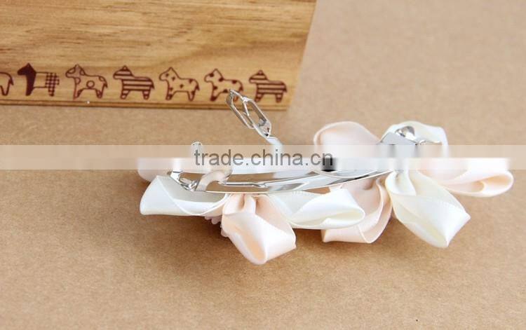 MYLOVE beautiful white flowers hairpins fairy hair accessory handmade