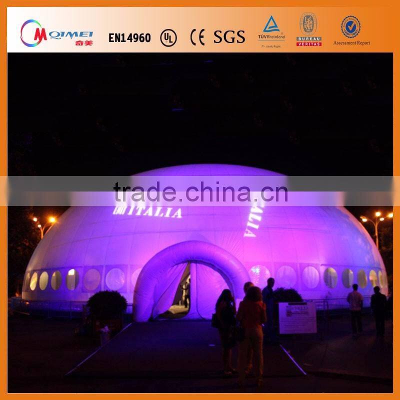 10*10m PVC Tarpaulin ez up inflatable canopy tent with cheap price