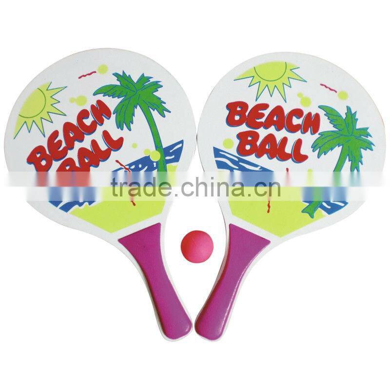 OEM 7-layer Poplar wood Paddle Racket