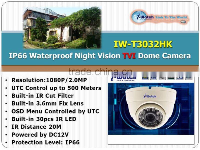 IW-T3032HK Full HD 1080P 2MP Night Vision TVI CCTV Camera