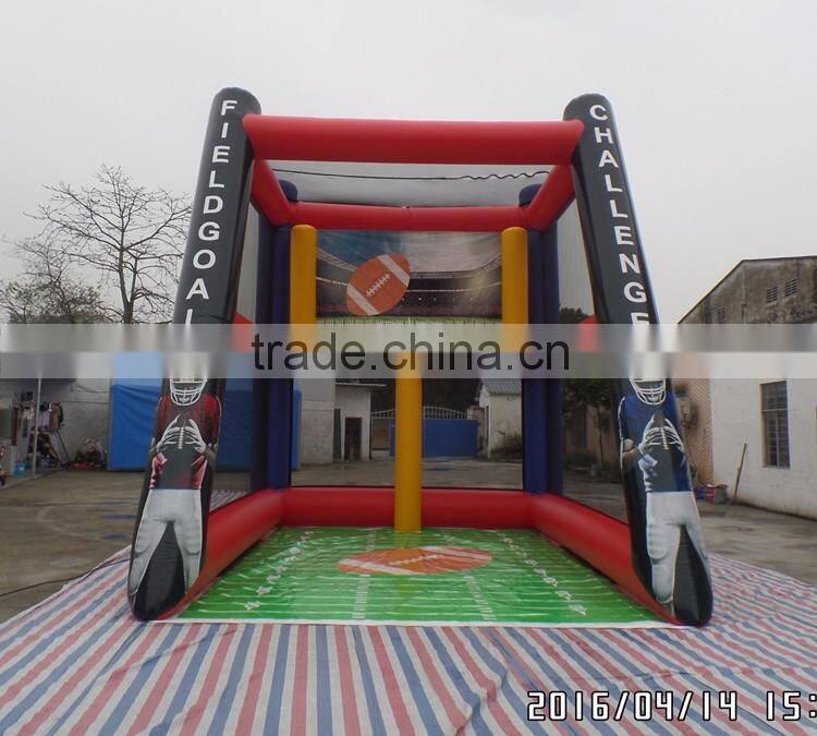 inflatable rugby field goal for football sports challenge game