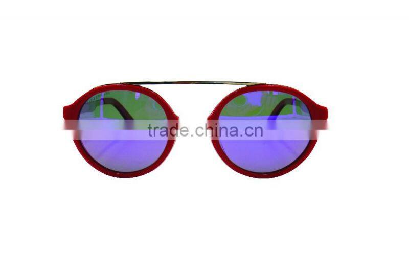 italy design good quality fake designer cool round sunglasses