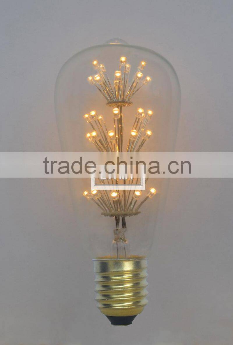 ScandinaviaLamp's e27 led vintage edison light bulb christmas tree style