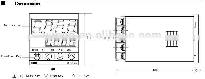 DHC10J digital counter timer