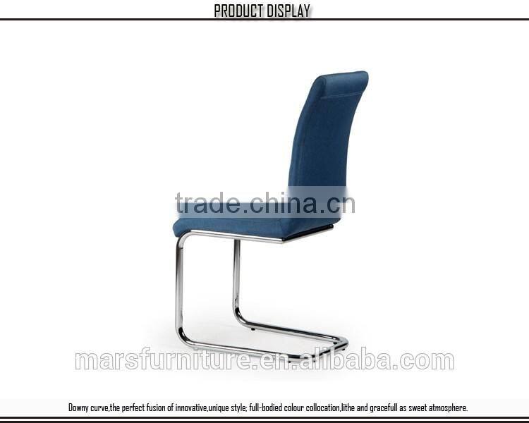 Wholesale furniture modern fabric and chrome chair