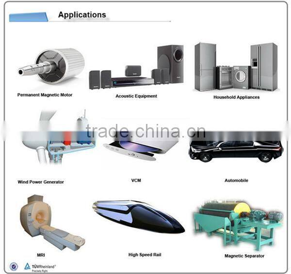 custom promotional permanent super strong samarium cobalt magnets