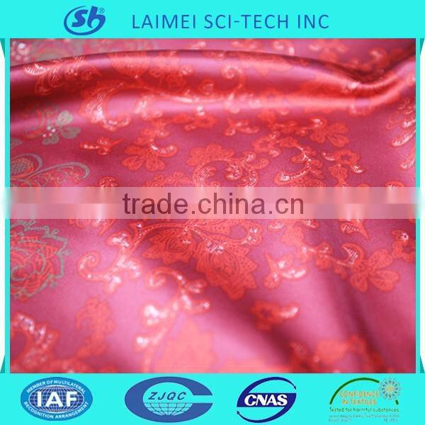 China products 100% polyester disperse printing satin fabric