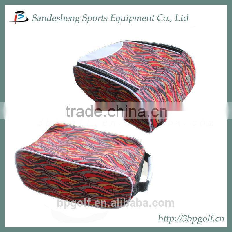 travel nylon golf shoe bag
