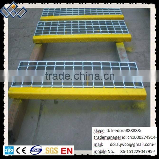 hot dip galvanized outdoor metal grate stair tread