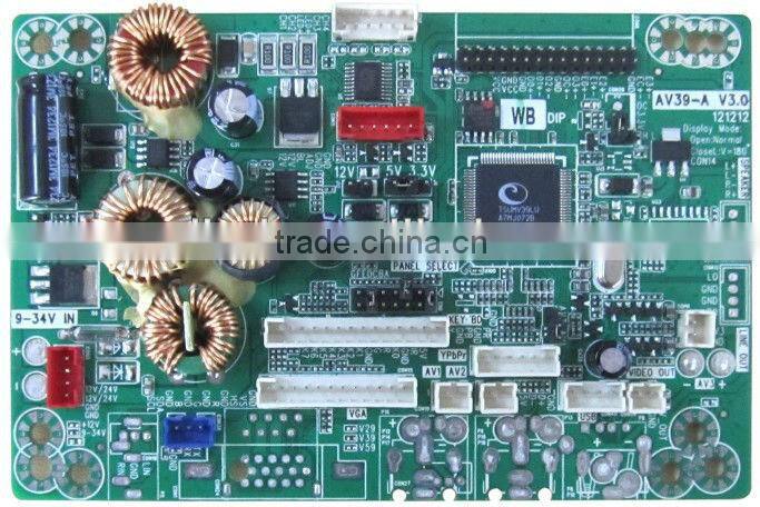 Lcd Display Control Board With High Technology Wholesale Alibaba(AV39-WBL)