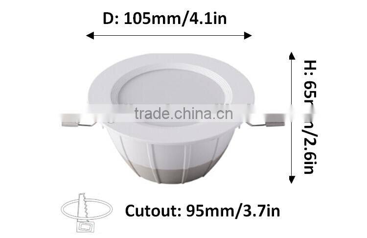6w led downlight / Modern light led plafonnier france / Lighting fitting zhongshan