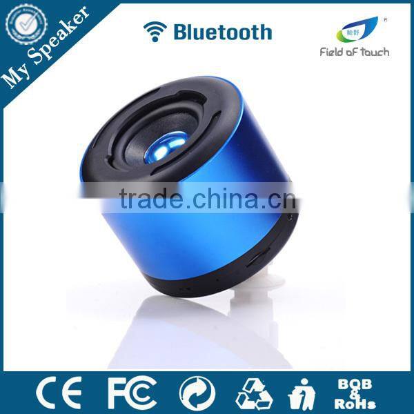 new products 2016 waterproof bluetooth speaker with FM radio
