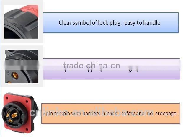 CNLINKO 12V Quick Connect Electrical Connectors For LED Screen