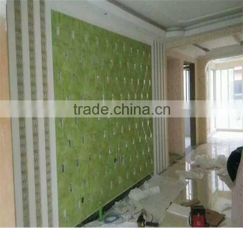 safty decorative glass for wall with deco