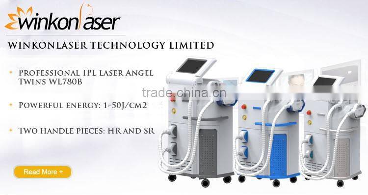 Permanent unhairing korea big spot laser ipl machine for painless hair removal