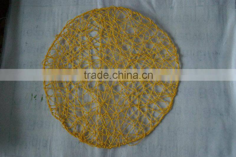 paper straw material placemat all kinds of color