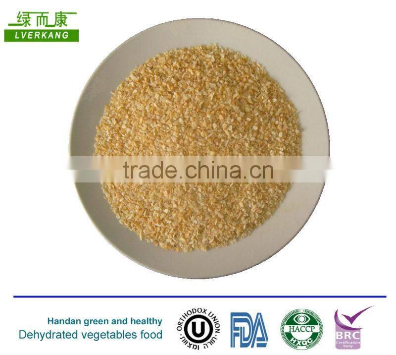Grade A and Grade B supplier dried Garlic Granule,dried garlic crushed/chopped/minced/granulated/powdered