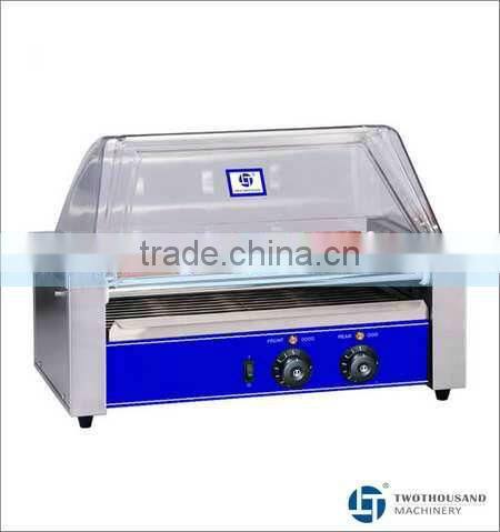 Hotdog Maker Machine - 9 Rollers, Sneeze Guard, 0.75 KW, CE Approved, TT-R6