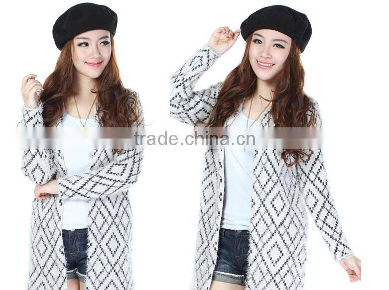 New Womens Winter Fashion Warm Soft Wool French Berets Tam Beanie Slouch Hat