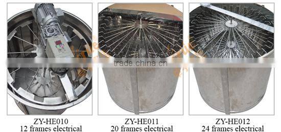 2016 export style Manufacturer hot wholesale 3 frame bee honey extractor