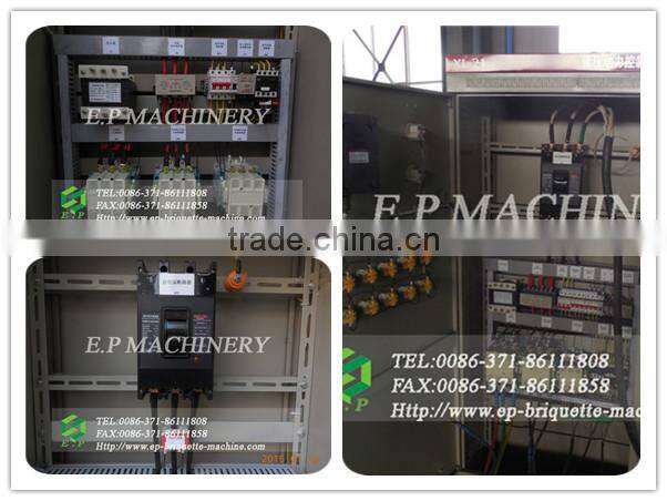 4tons/h HSYQM-360 coal powder briquette making machine hot selling in South America