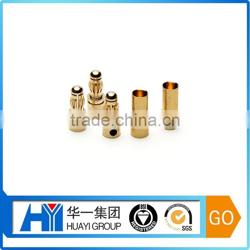 Custom 2/3.5/4/6mm male and female banana plugs socket metal fabrication service