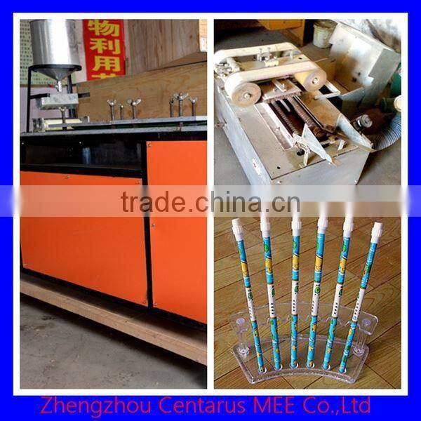 Best quality waste newspaper recycling pencil making machine with lowest price
