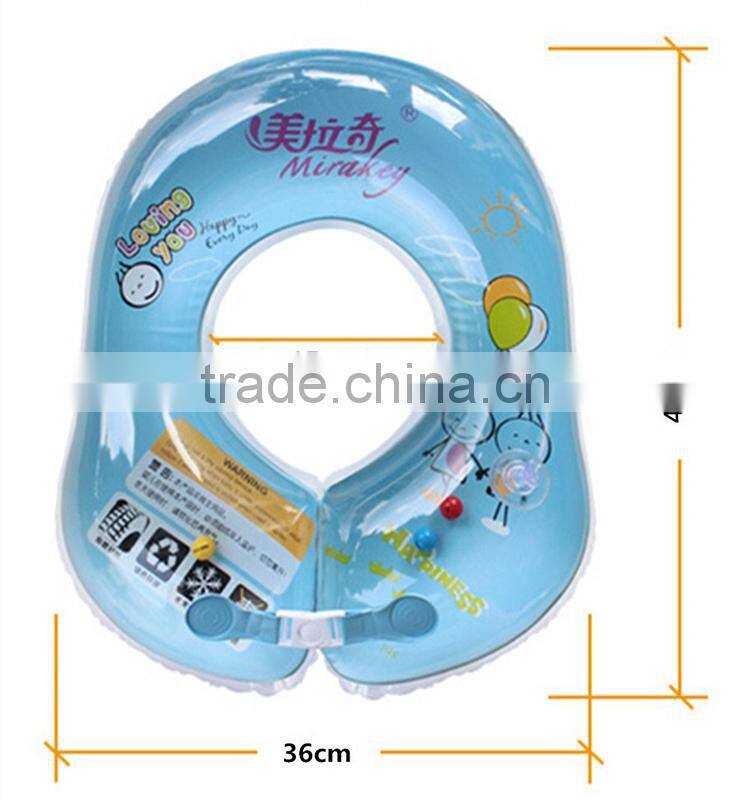 cute inflatable baby float seat ring Water Sport Swimming Rings For baby