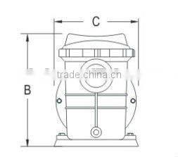 STP series swimming pool pump