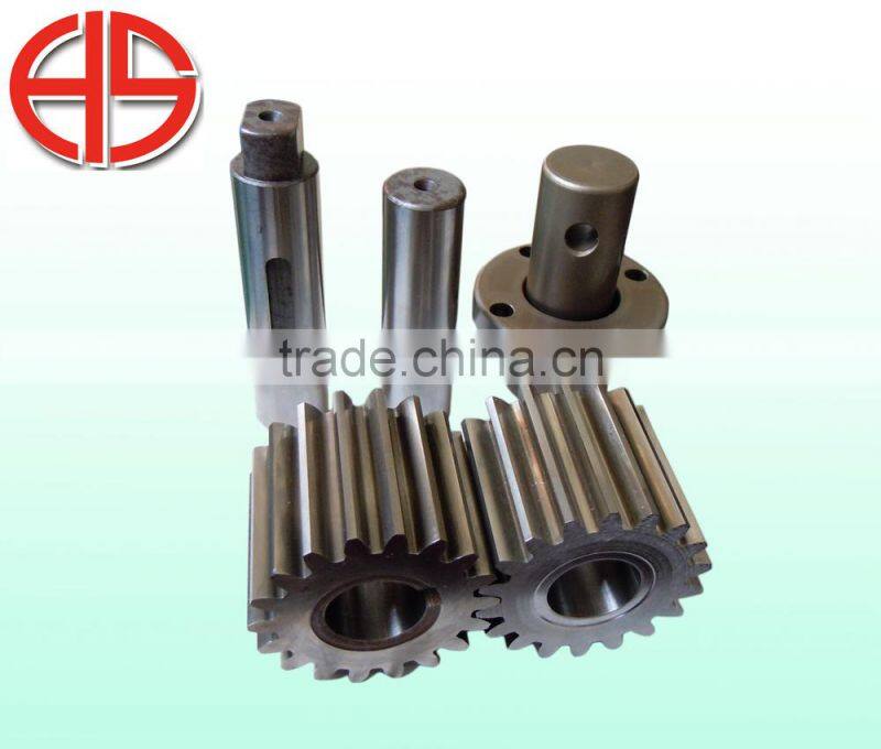 High Precision gear and shaft for textile machine