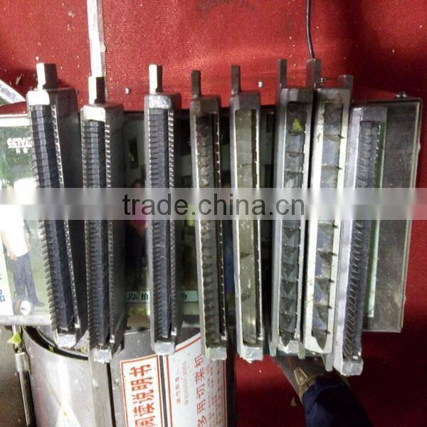 Stainless steel industrial machine for slicing potato and vegetable