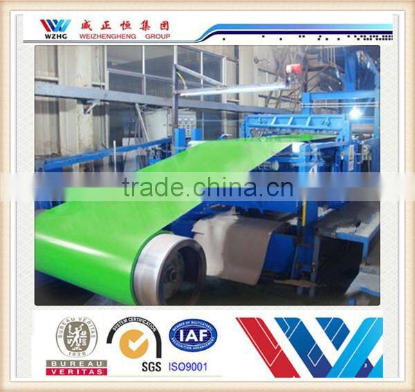 produce 1500mm width colour steel coils ppgi prepainted steel