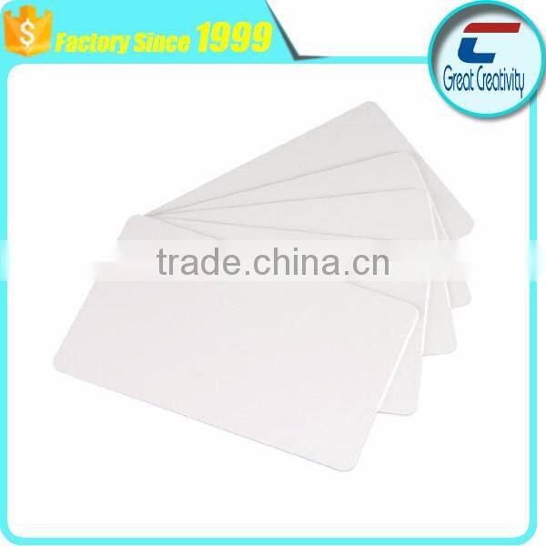 CR80 printable PVC ID card thermal printer /credit card size inkjet printer blank pvc id card